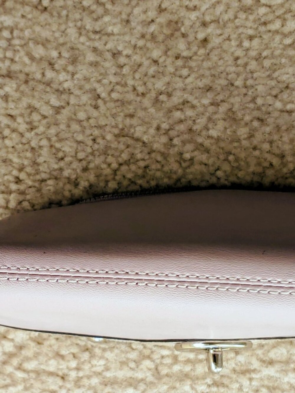 Pink Genuine Leather Wristlet Wallet - Picture 4 of 10